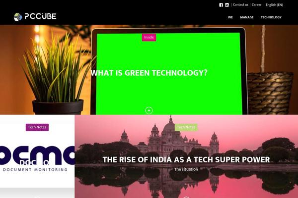 Synergia theme site design template sample