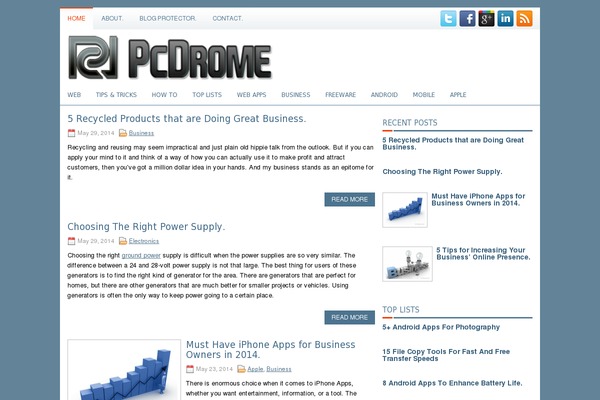 Blogar theme site design template sample