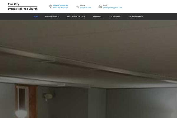 pcefc.com site used Vision-church_child_theme