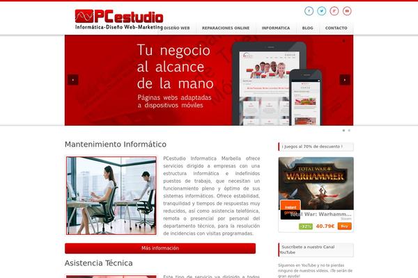 FreshBiz theme site design template sample
