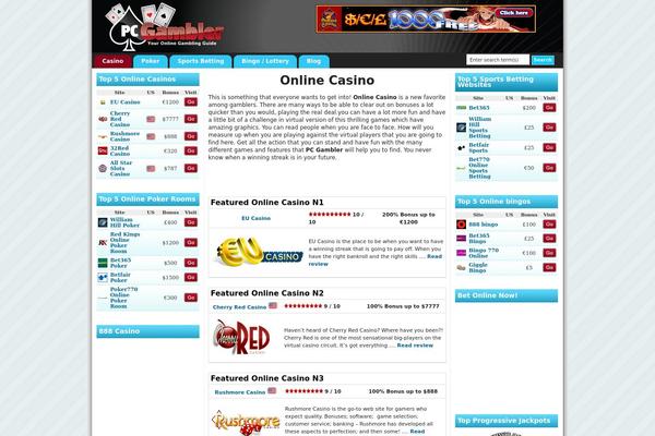 pcgambler.com site used Dealer