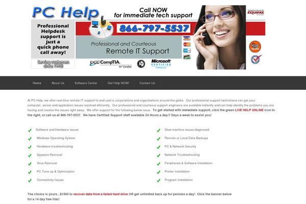 pchelp.com site used Dreamspace