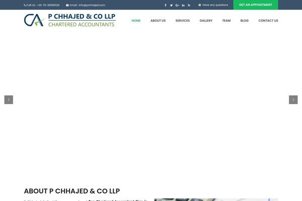 Fo theme site design template sample