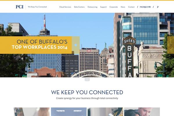 Pci theme site design template sample