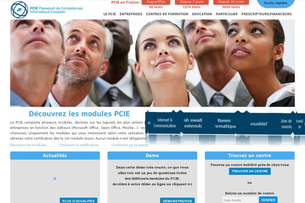 Trinity theme site design template sample