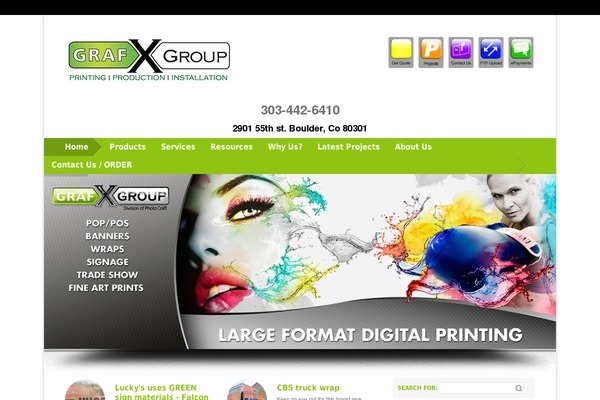 Freestyle theme site design template sample