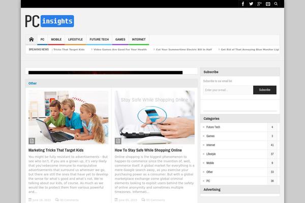 pcinsights.com site used Multinews2