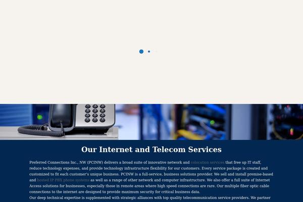 Bizix theme site design template sample