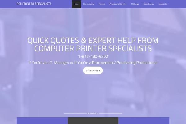 Agency Pro theme site design template sample