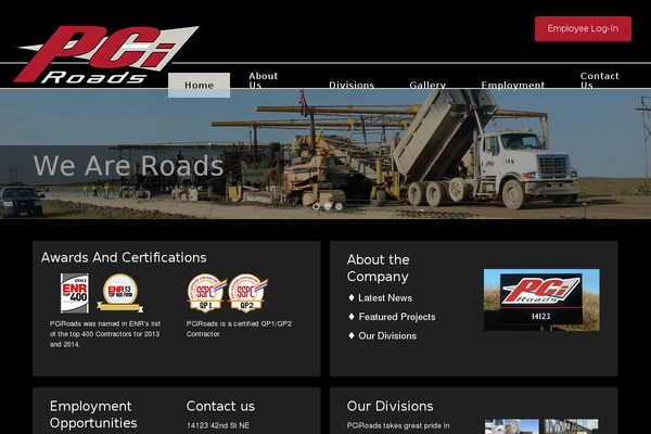 Site using Content Cards plugin