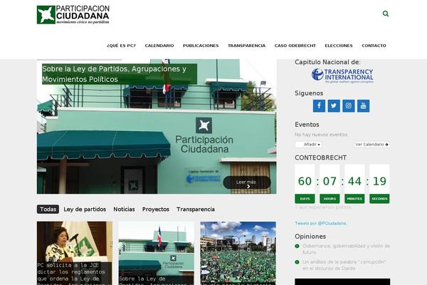 pciudadana.com site used Green