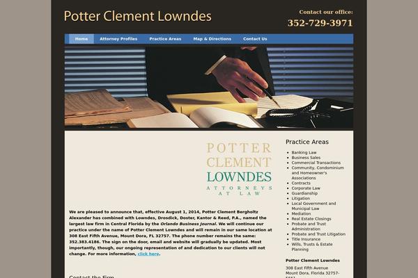 Thelawlinksplaceholder theme site design template sample