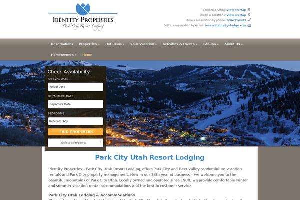 Site using Rentals-search plugin