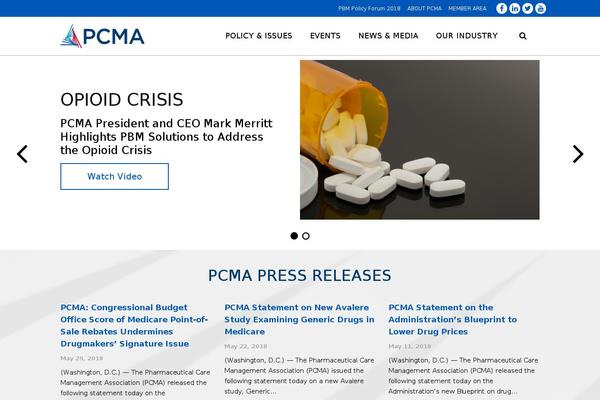 pcmanet.org site used Iron-framework-child