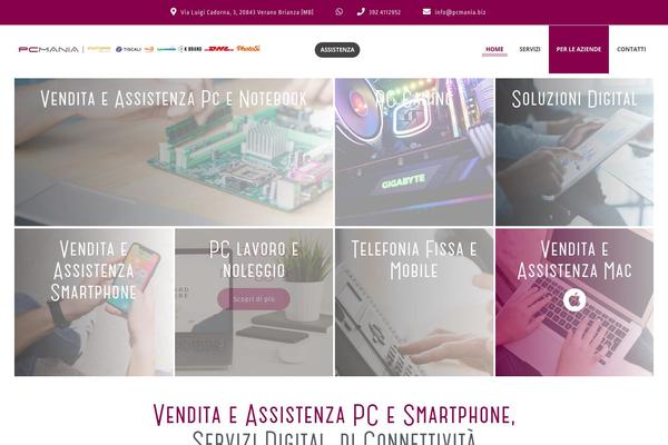 Porto Child theme site design template sample