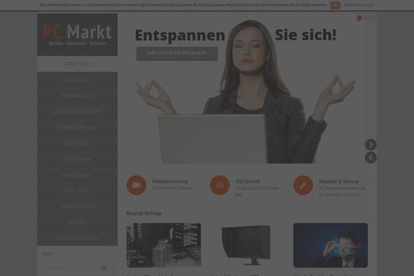 Vertikal theme site design template sample