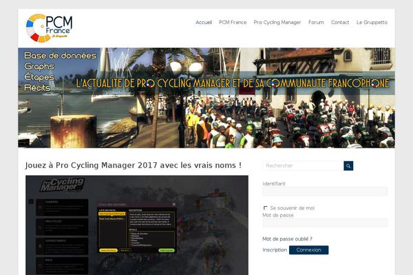 Spacious Child theme site design template sample
