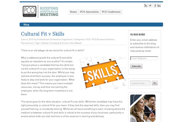 Orbit theme site design template sample