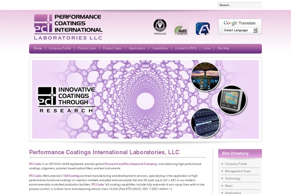 pcoatingsintl.com site used Pci