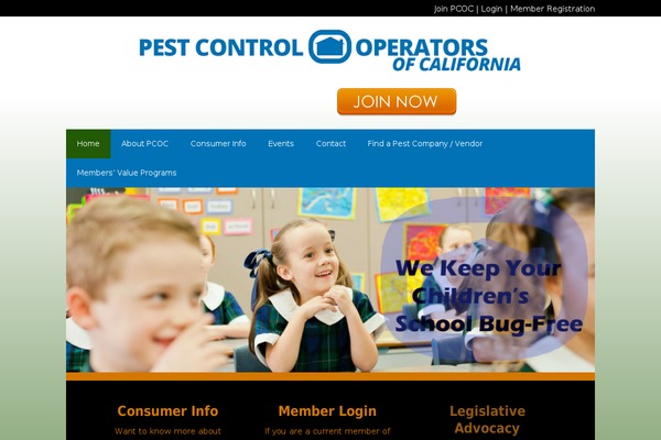 Site using Feature A Page Widget plugin