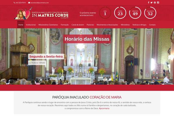 pcormaria.com site used Prayer
