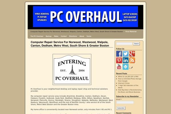 Site using BigContact Contact Page plugin