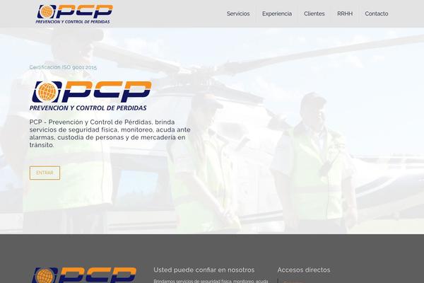 Pcp theme site design template sample