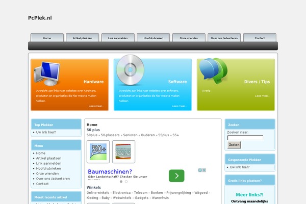 Site using Article Directory plugin