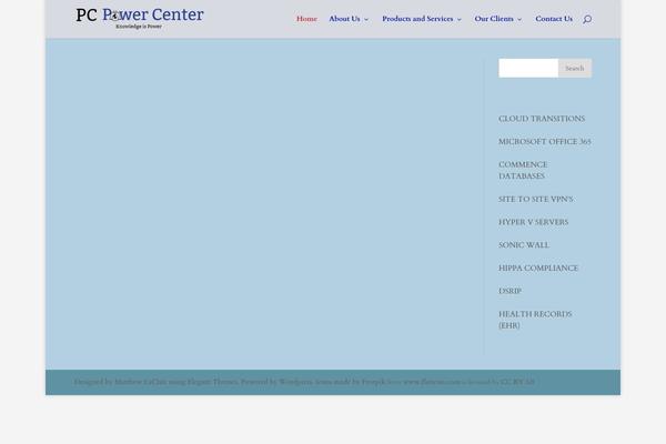 Phoenix Child theme site design template sample