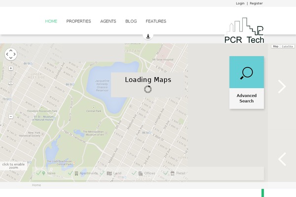 Wp Estate theme site design template sample