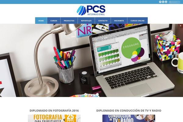 Pcs theme site design template sample