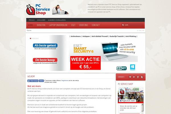 pcserviceshop.nl site used Revista