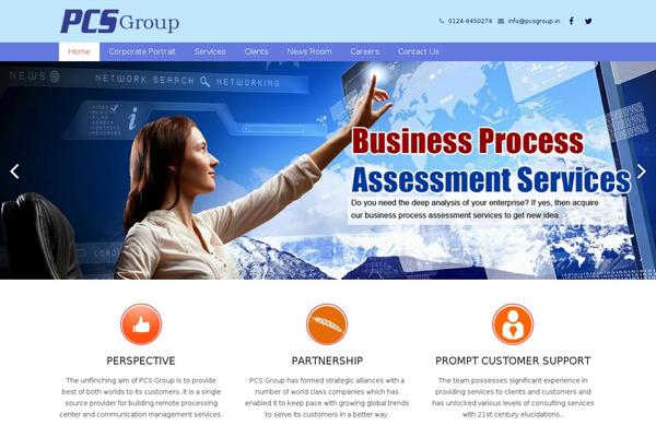 Impreza theme site design template sample