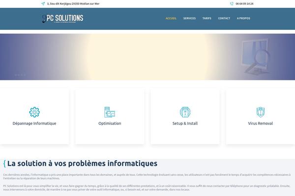 Rebytes theme site design template sample