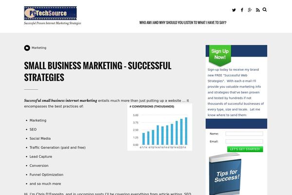 Themify-landing theme site design template sample
