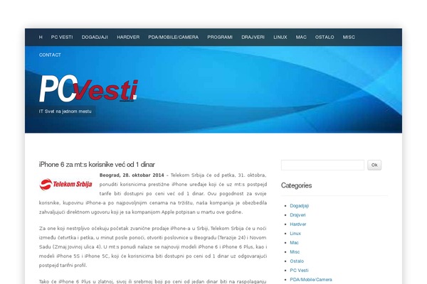Breaking News theme site design template sample