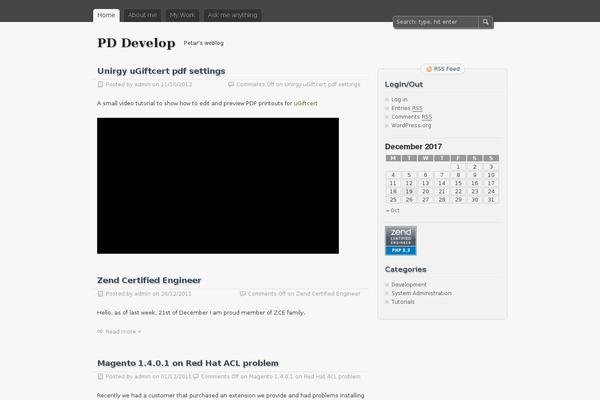 Site using Prettify GC Syntax Highlighter plugin