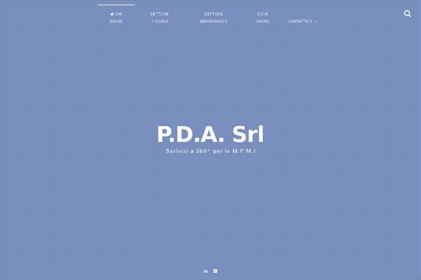 Fortunato theme site design template sample