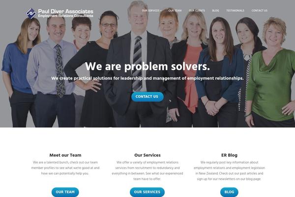 Storey theme site design template sample