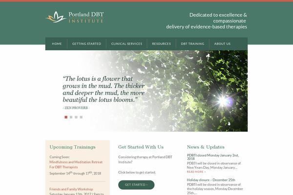 Site using Extensive Recent Posts Widget plugin