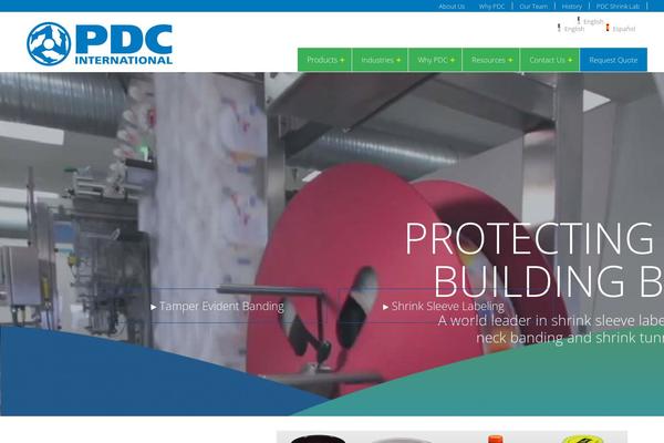 Pdc theme site design template sample