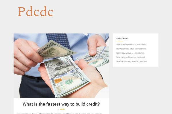 pdcdc.org site used Journalistblogily