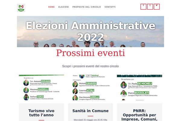 pddesenzano.it site used Partiso