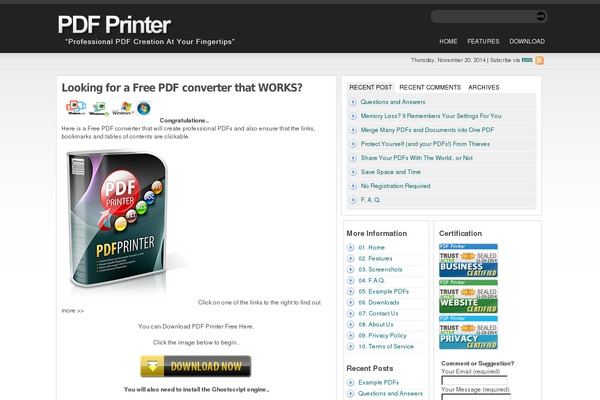 Statement theme site design template sample