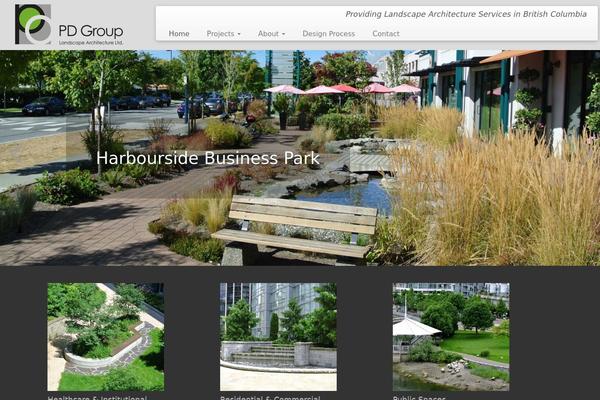 Customizr-child theme site design template sample