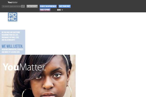 pdhc.org site used Bhm-thematic