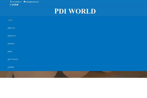 pdiworld.com site used Pdi_fgn