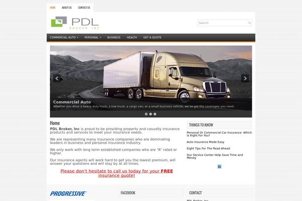 Wpinsurance theme site design template sample