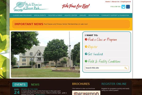pdofp.org site used Forest-park