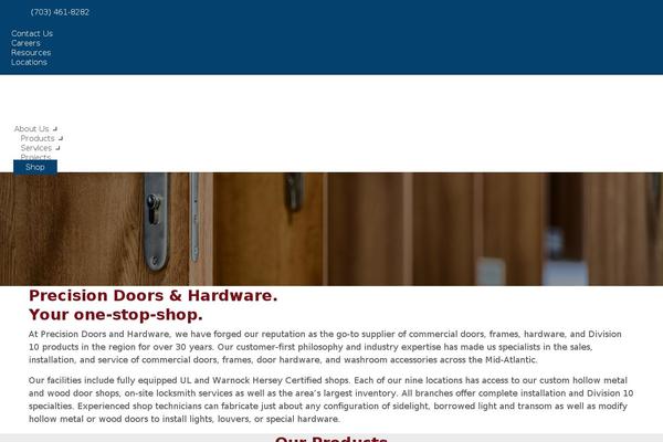 pdoor.com site used Metro-theme